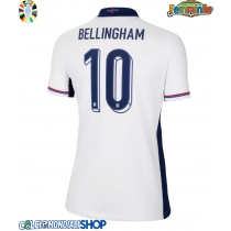 Maglie da calcio Inghilterra Jude Bellingham #10 Prima Maglia Femminile Europei 2024 Manica Corta